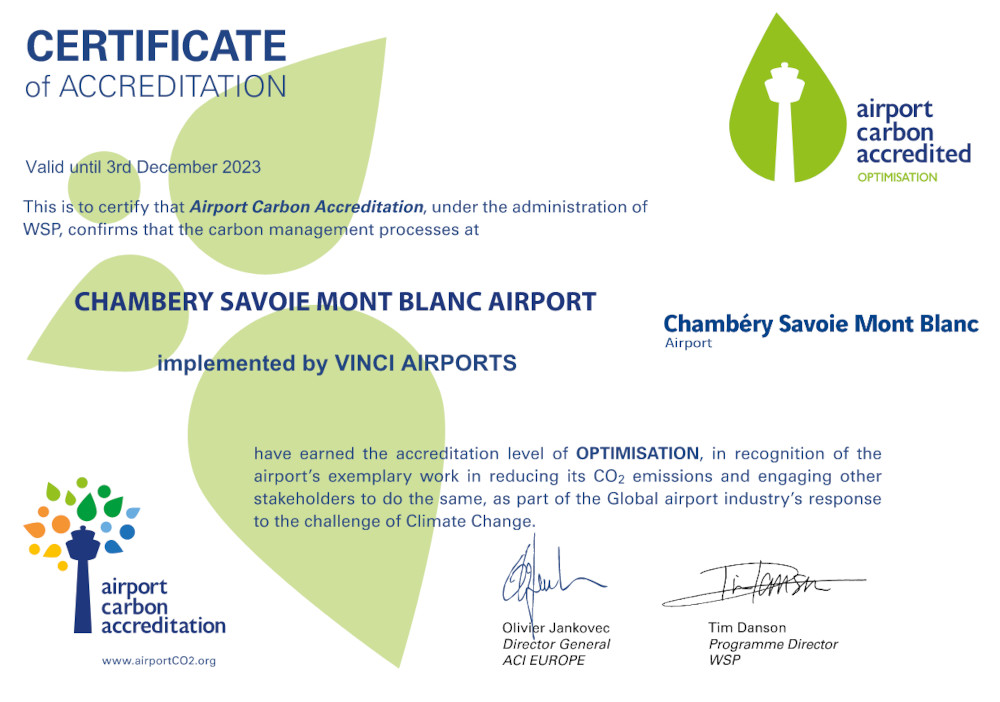 L’Airport Carbon Accreditation (ACA)