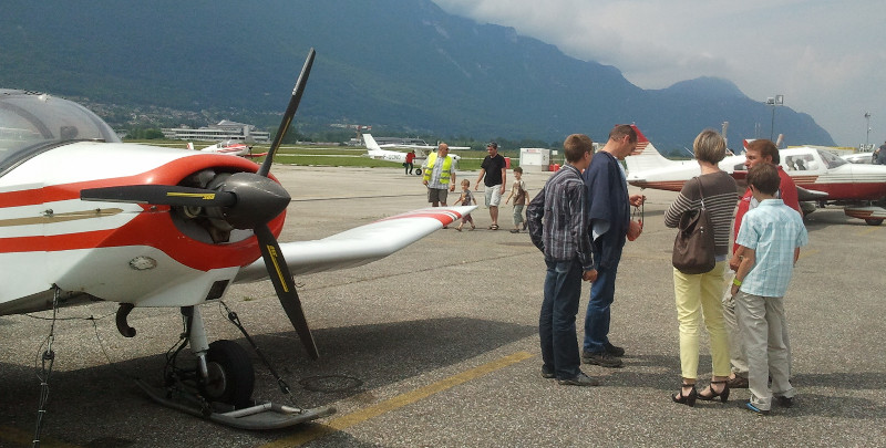 Aéroclub de Savoie partenaire de l'aéroport de Chambéry