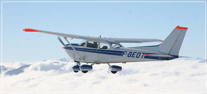 rectimo aix ailes formation à l'aéroport de Chambéry